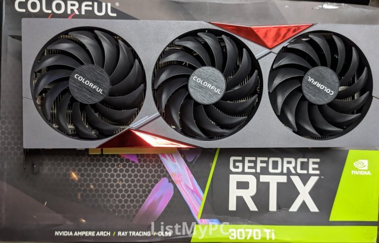 COLORFUL RTX 3070 TI NB-V BATTLEAX 8GB GAMING - ListMyPC